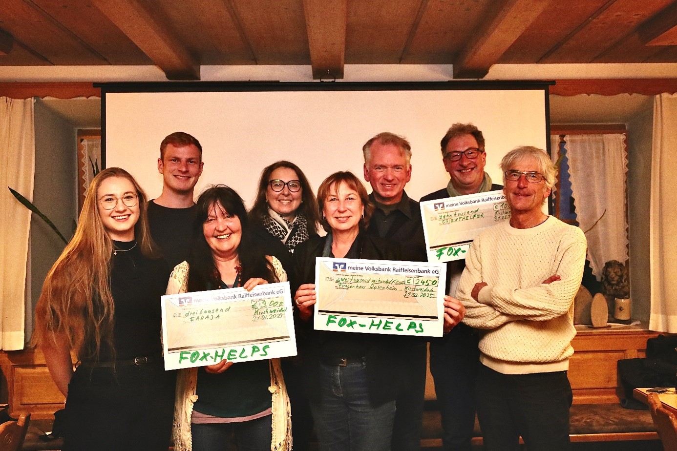 FOXhelps e.V. Spende
